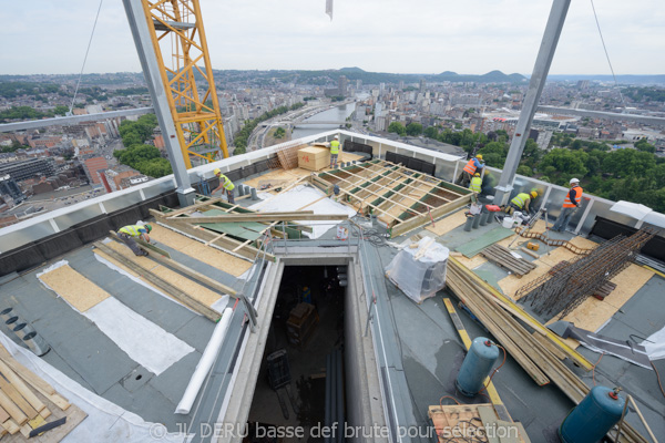 tour des finances à Liège